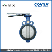 excellent quality wafer type sanitary price handles butterfly valve dn100